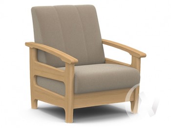 Кресло для отдыха Омега (бук лак/CATANIA LATTE) в Юном Ленинце - yunyj-leninec.mebel54.com | фото